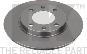 Тормозной диск NK задний для Citroen Saxo 1996-2004. Артикул 209947