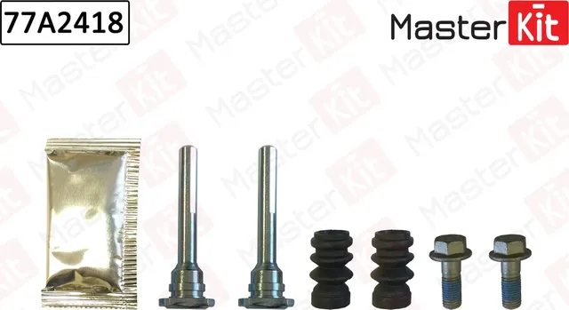 77A2418 Комплект направляющих тормозного суппорта Suzuki GRAND VITARA I (FT  HT) 1998 - 2006  Nissan (Master KIT). Артикул 77a2418