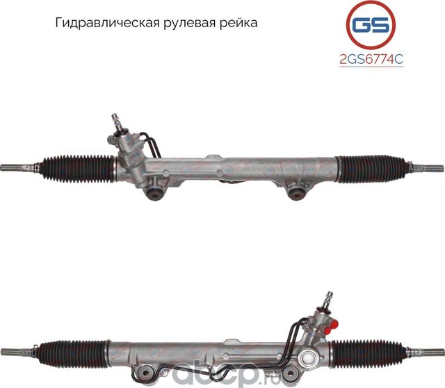 Новая рулевая рейка Toyota Sequoia / Tundra 2007-2012 (GS). Артикул 2GS6774C