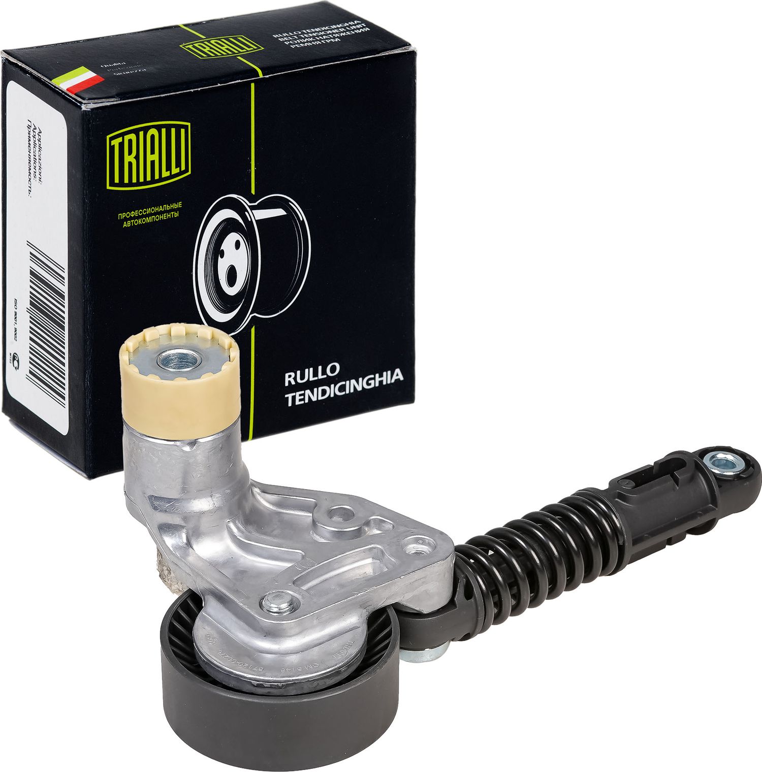 Натяжной ролик (натяжитель) приводного клинового зубчатого ремня Trialli. Артикул CM 5148
