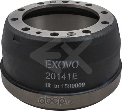 барабан тормозной 410х190 EXOVO. Артикул 20141E