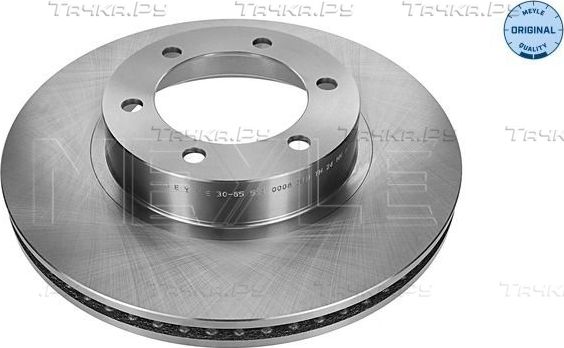 Тормозной диск Meyle Original передний для Toyota Fortuner II 2015-2026. Артикул 30-15 521 0129