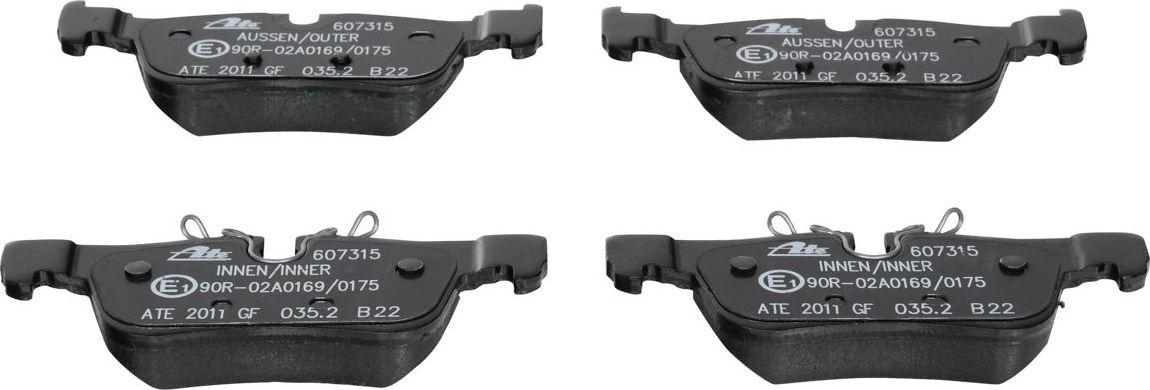Тормозные колодки ATE. Артикул 13.0460-7315.2