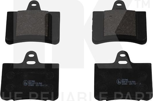 Тормозные колодки NK. Артикул 221946