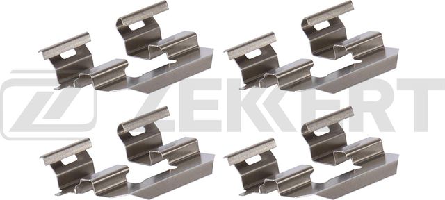 Комплект установочный задн. торм. колодок Hyundai Solaris IV 10-  Tucson III 15-  Kia Sportage IV 15 Zekkert. Артикул BR-1493