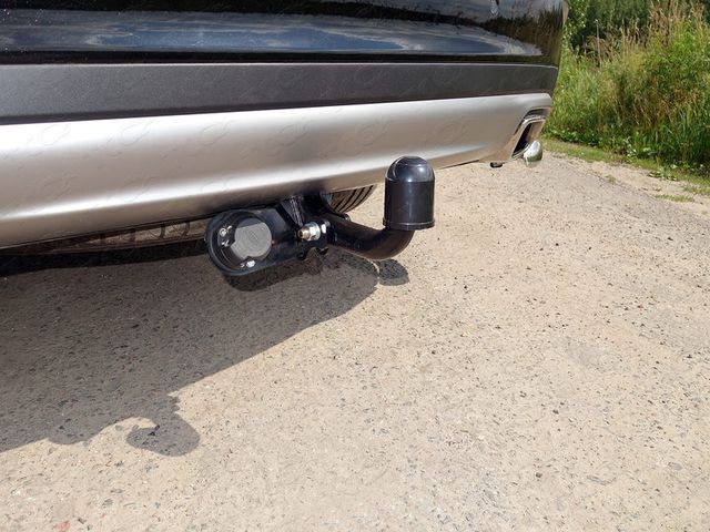 Фаркоп ТСС оцинкованный для Hyundai Grand Santa Fe 2014-2018. Артикул TCU00002