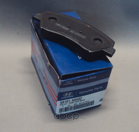 Тормозные колодки Hyundai / KIA. Артикул 58101A6A02