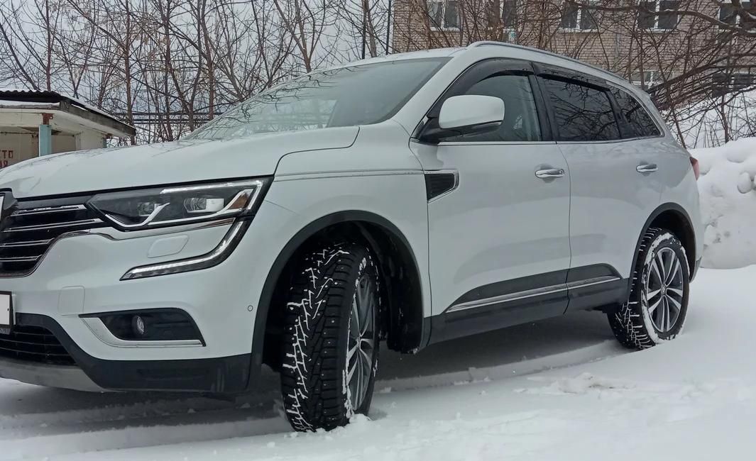 Дефлекторы Cobra Tuning для окон Renault Koleos II 2016-2026. Артикул R14117