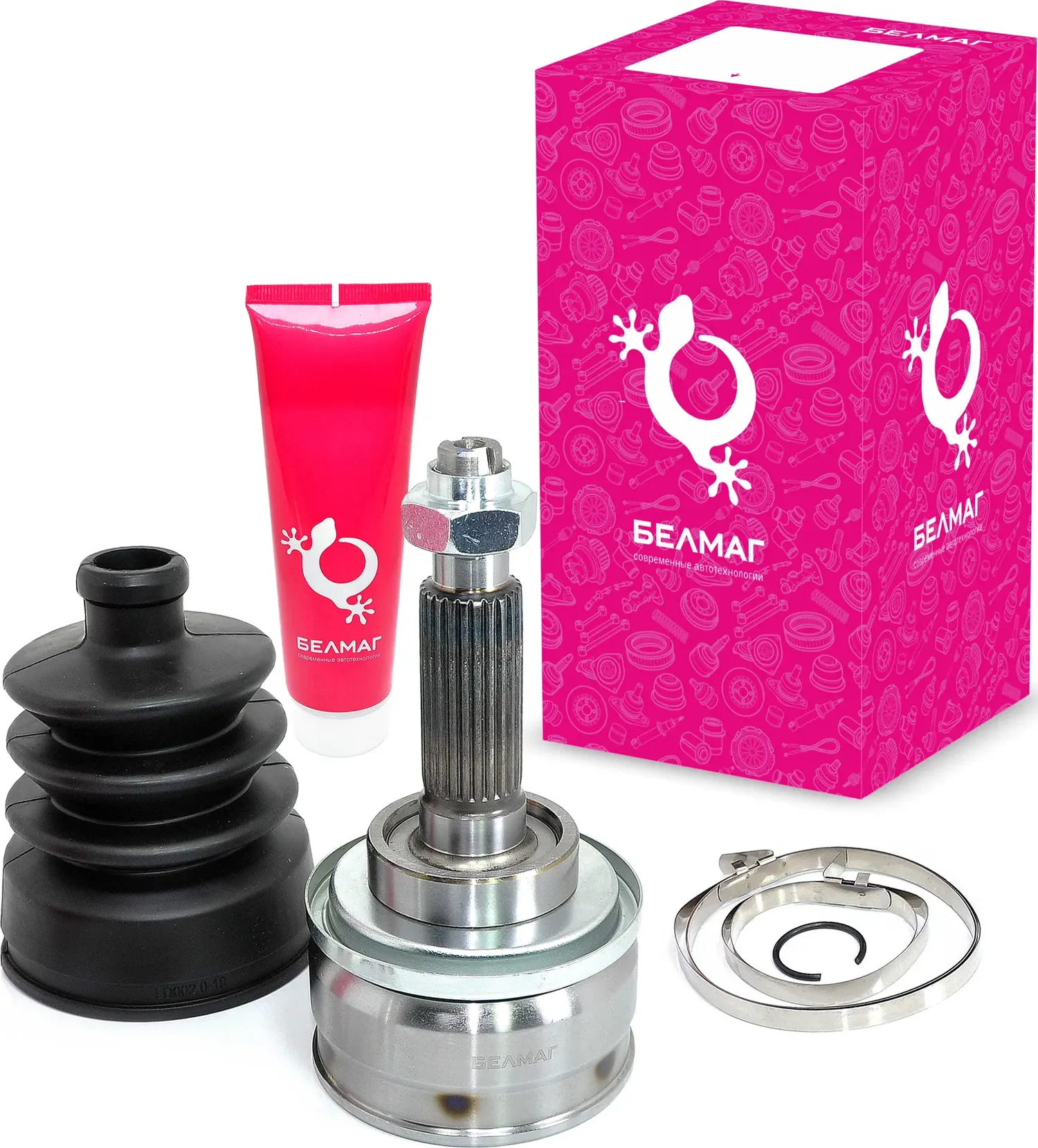 Шарнир ВАЗ 2123 наружный передний БелМаг BM.5582 (Belmag). Артикул BM.5582