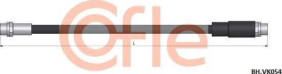 Тормозной шланг Cofle. Артикул 92.BH.VK054