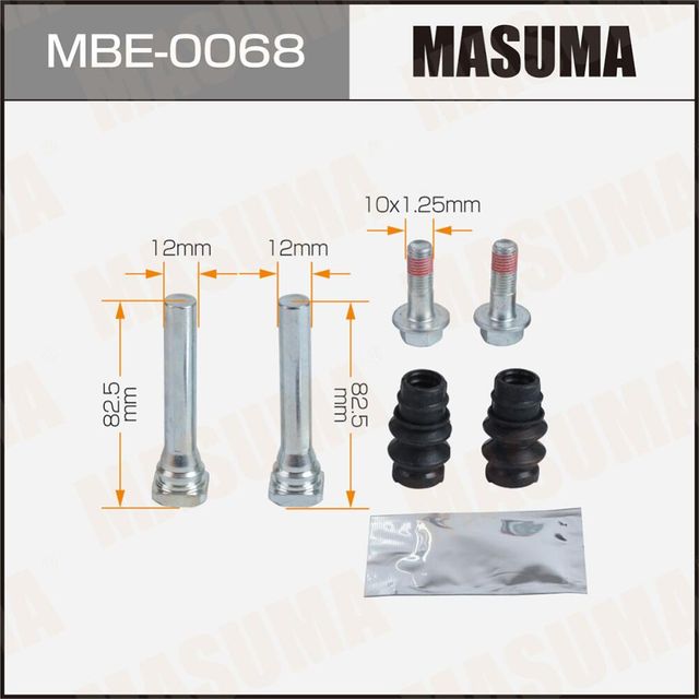 Ремкомплект направляющих тормозного суппорта MASUMA, Masuma. Артикул MBE0068