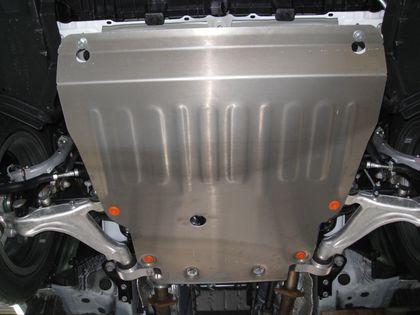 Защита алюминиевая Alfeco для картера (на пыльник) Lexus GS-350 2007-2012. Артикул ALF.12.07al