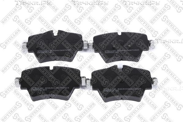 Тормозные колодки Stellox передние для Alpina B3 E90/E92 2010-2013. Артикул 689 002-SX