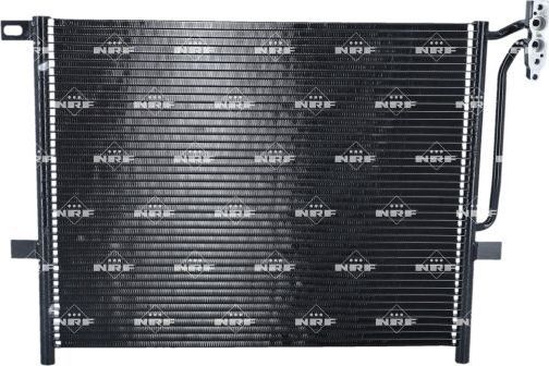 Радиатор кондиционера (конденсатор) NRF (алюминий). Артикул 35589