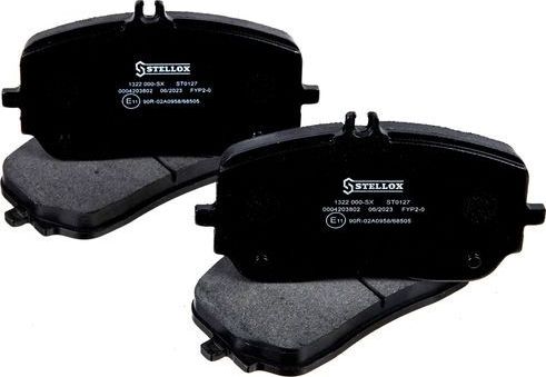 Тормозные колодки Stellox. Артикул 1322 000-SX