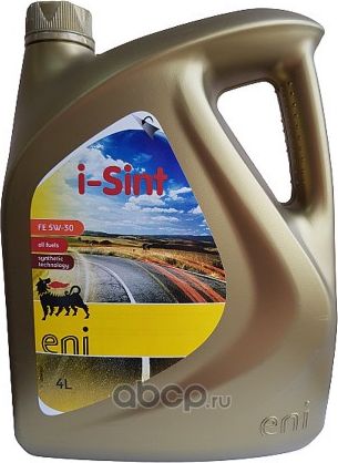 МАСЛО ENI I-SINT FE 5W-30 СИНТ. 4Л. Артикул ENI5W30ISINTFE4