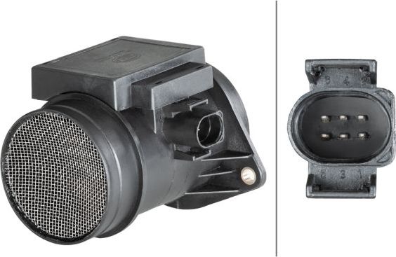 Датчик массового расхода воздуха (ДМРВ) Hella для Audi A4 I (B5) 1995-1997. Артикул 8ET 009 149-671