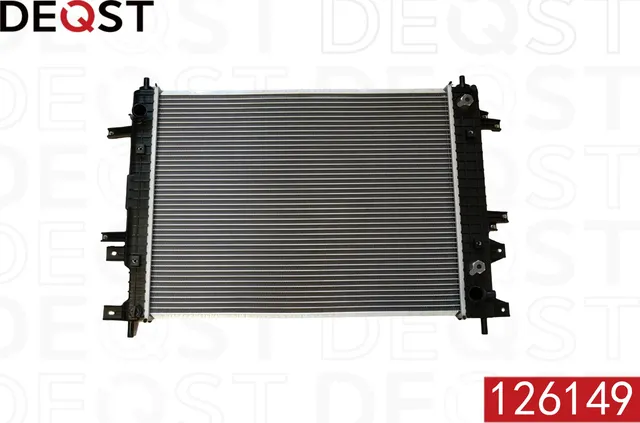 Радиатор охлаждения двигателя CHERY TIGGO 4 Pro (21-)/7 PRO (20-)/8 PRO MAX (21- (Deqst). Артикул 126149