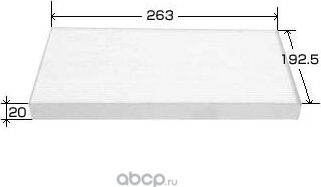 Фильтр салонный (VIC). Артикул AC207E