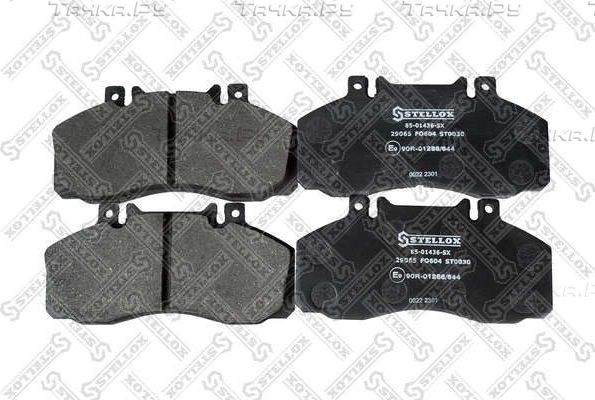 Тормозные колодки Stellox. Артикул 85-01436-SX
