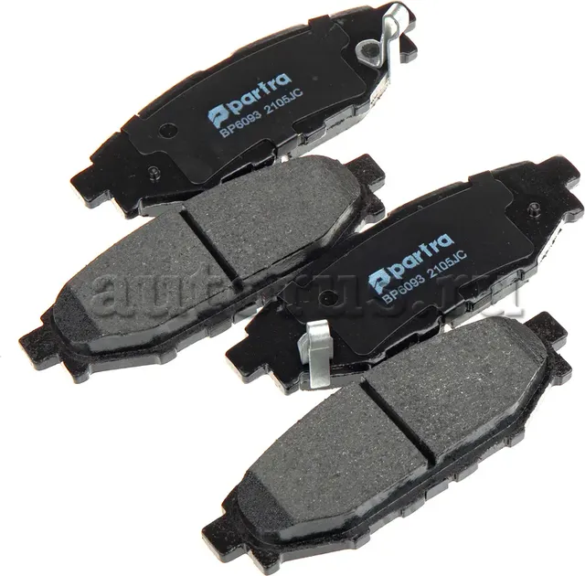 Колодки тормозные дисковые | перед прав/лев | (Partra) Partra. Артикул BP6093