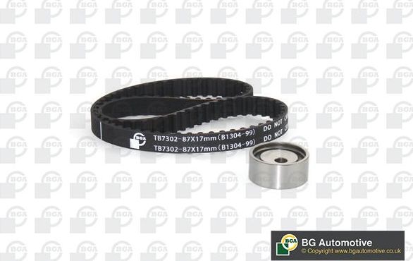 Ремень ГРМ с роликами (комплект) BGA для Nissan Kubistar X76 2003-2026. Артикул TB7302K