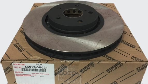 Тормозной диск Toyota. Артикул 435120E021