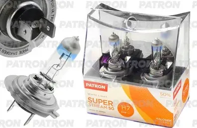 Комплект ламп галогенных (Patron). Артикул PLH71255SSB2