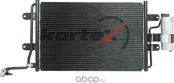 Радиатор кондиционера (Kortex). Артикул KRD2098
