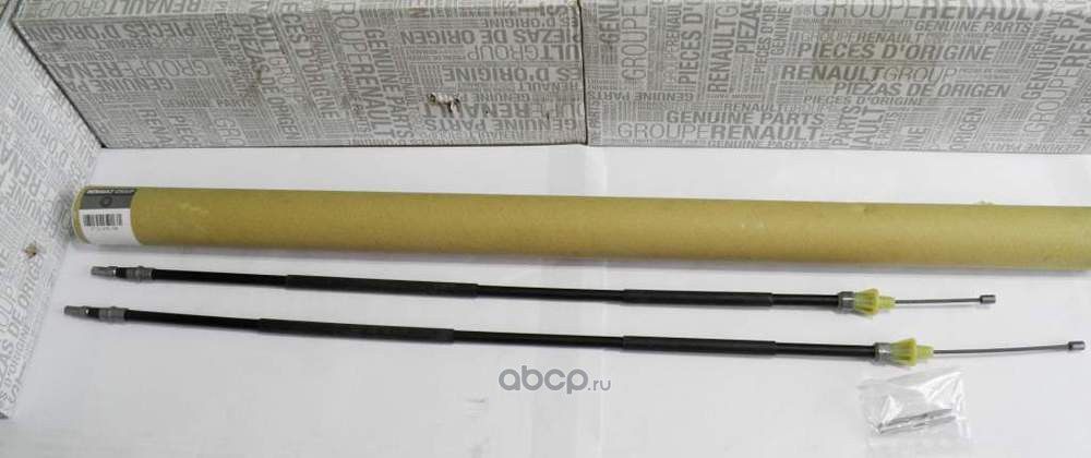 Трос ручника (тросик ручного тормоза) Renault. Артикул 7701478158