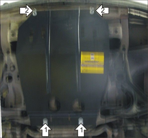 Защита Мотодор для картера Opel Omega A 1986-1994. Артикул 01512