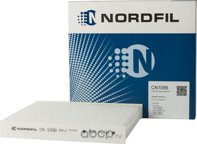 Фильтр салона угольный HONGQI E-HS9  H9 / LEXUS GS  IS (XE30)  RC / NISSAN Almera Classic  Almera II (Nordfil). Артикул cn1056k