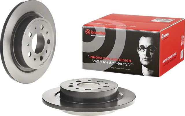 Тормозной диск Brembo UV Coated задний для Volvo V90 I 1997-1998. Артикул 08.9441.11