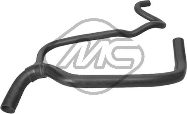 Патрубок радиатора (системы охлаждения) Metalcaucho. Артикул 08718