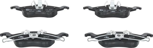 Тормозные колодки ATE передние для Ford Focus I 1998-2004. Артикул 13.0460-7121.2