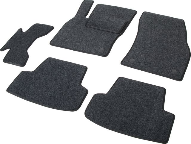 Коврики текстильные AutoFlex Business для салона Volkswagen Taos 2021-2026, цвет графит. Артикул 5510401