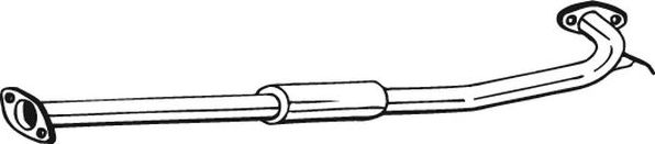 Глушитель (средняя часть) Bosal для Nissan X-Trail T30 2001-2008. Артикул 284-259