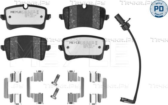 Тормозные колодки Meyle PD. Артикул 025 252 1417/PD