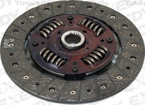 Диск сцепления Exedy для Hyundai H-100 1993-2000. Артикул HYD107U