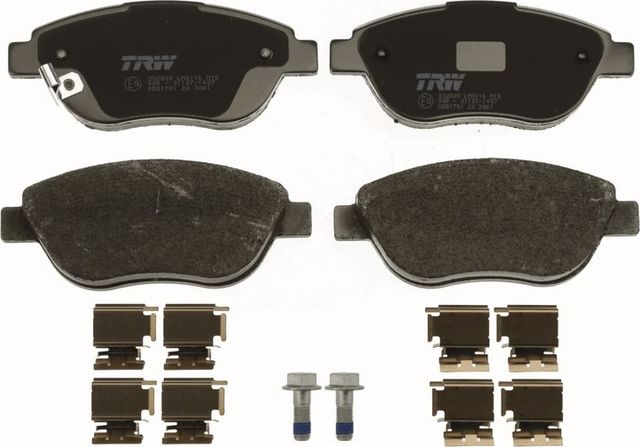 Тормозные колодки TRW COTEC передние для Fiat 500L I 2012-2026. Артикул GDB1701