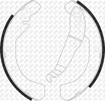 Тормозные колодки NiBK. Артикул FN0599
