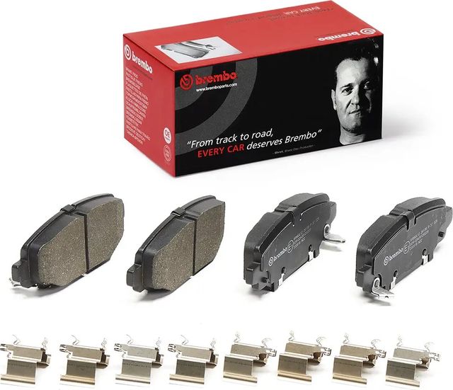 Тормозные колодки Brembo PRIME LINE задние для Jeep Wrangler IV (JL) 2017-2026. Артикул P 37 026