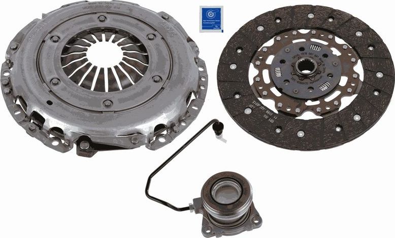 Сцепление (комплект) SACHS XTend Kit plus CSC. Артикул 3000 990 419
