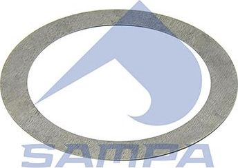 Шайба шкворня регулировочная TH0,178mm Голаз-Scan Sampa. Артикул 105.178
