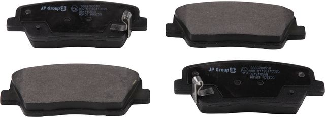 Тормозные колодки JP Group. Артикул 3663700510