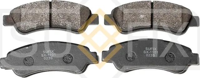 Колодки тормозные дисковые | зад прав/лев | (Sufix). Артикул SX-1101