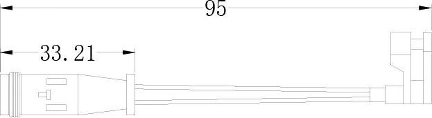 Датчик износа тормозных колодок  Trialli. Артикул PFS 0095