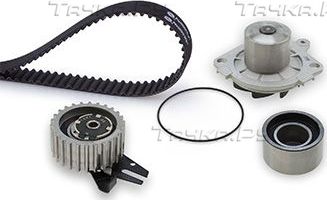 Помпа (водяной насос) с комплектом ремня ГРМ Gates PowerGrip™ для Lancia Kappa 1998-2001. Артикул KP45500XS