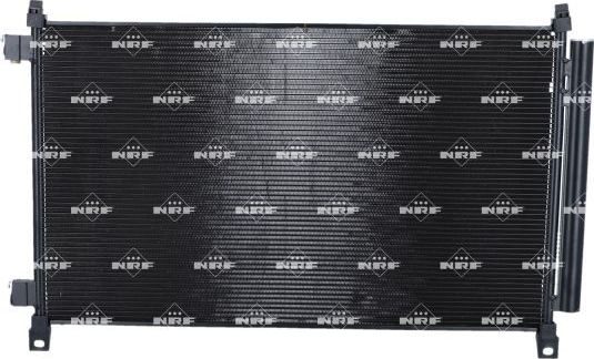 Радиатор кондиционера (конденсатор) NRF EASY FIT для Renault Koleos II 2016-2026. Артикул 350619