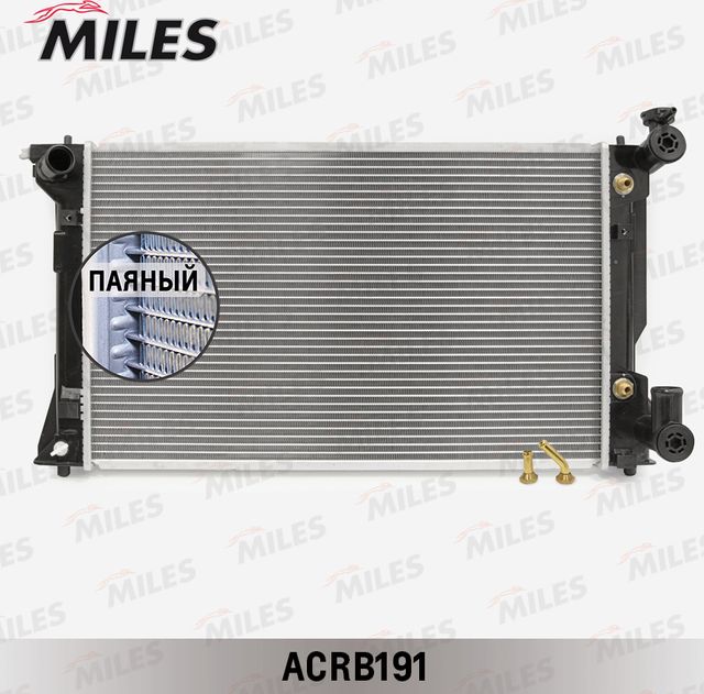 Радиатор охлаждения двигателя Miles для Toyota Avensis II 2003-2008. Артикул ACRB191